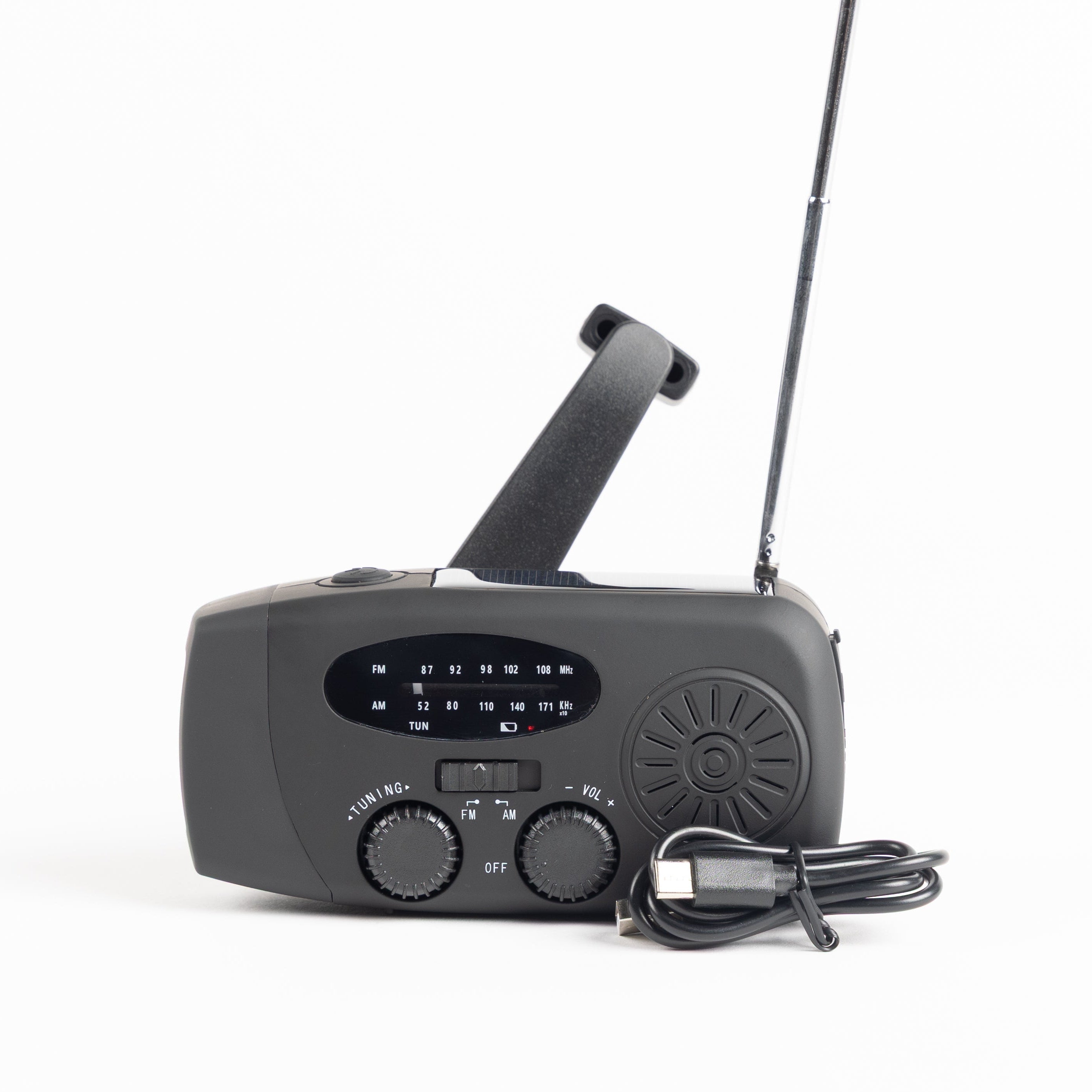 Noodradio™ 2025 Black Edition - Alles in 1 - Goed voorbereid.